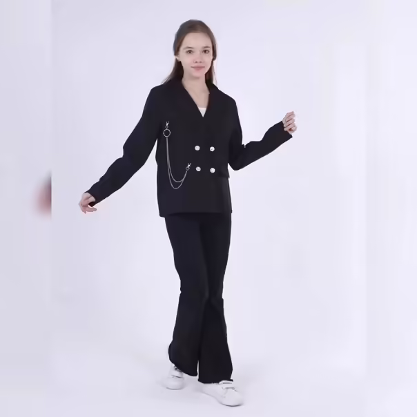 Подростковые стильные детские костюмы