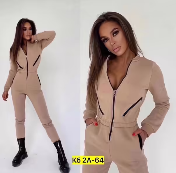 Женские комбинезоны на флисе