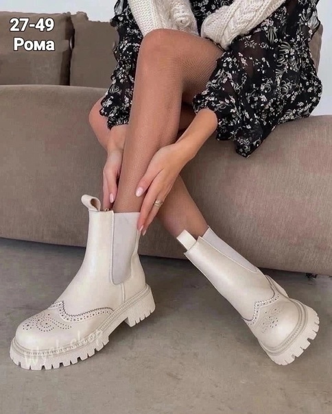 Зимние женские ботинки