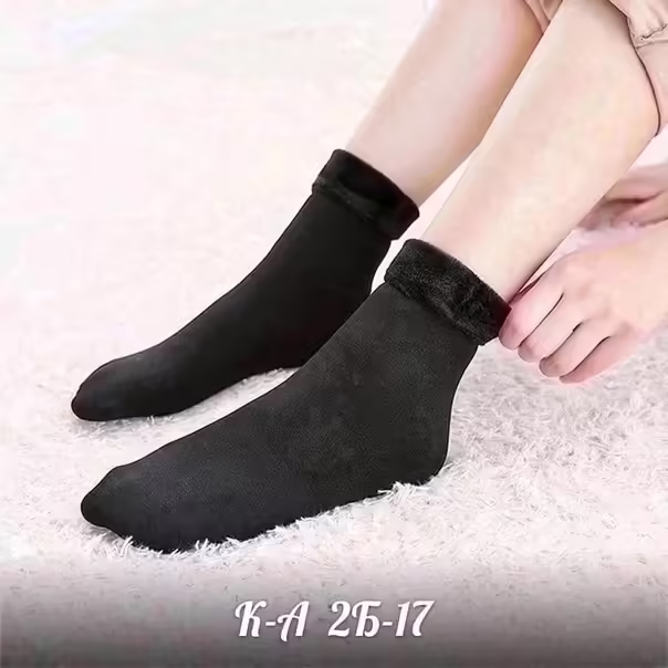 Женские носки с мехом