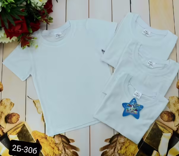 Хлопковые детские футболки
