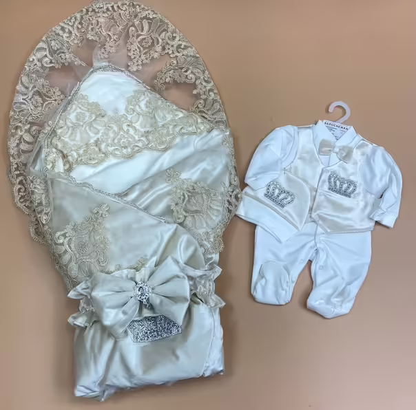 Нарядные детские комбинезоны