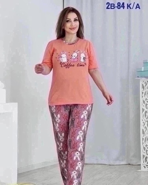 Пижамные милые женские комплекты