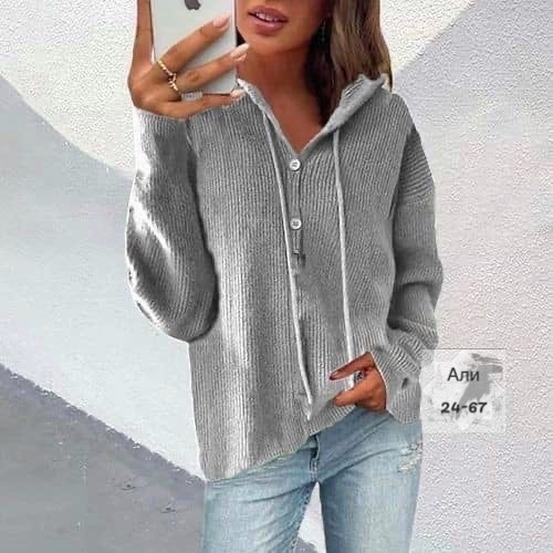 Женские кофты с капюшоном