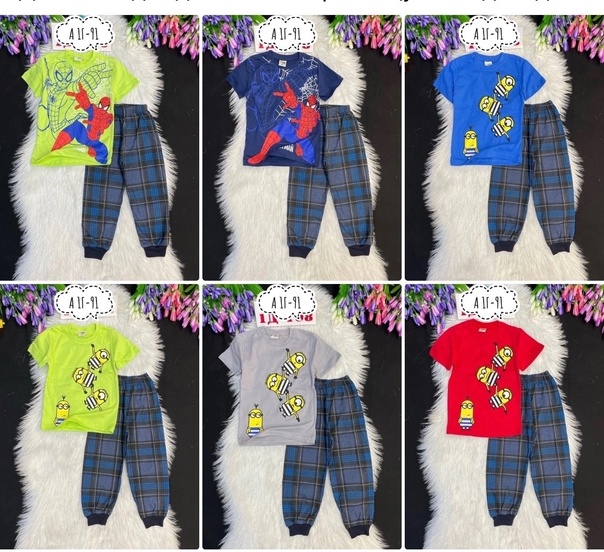 Детские пижамы для мальчика