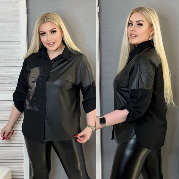 Хлопковые мягкие стильные женские рубашки