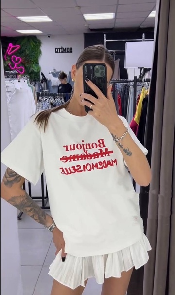 Белые женские футболки