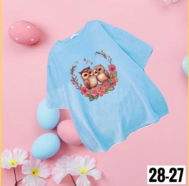 Хлопковые детские футболки