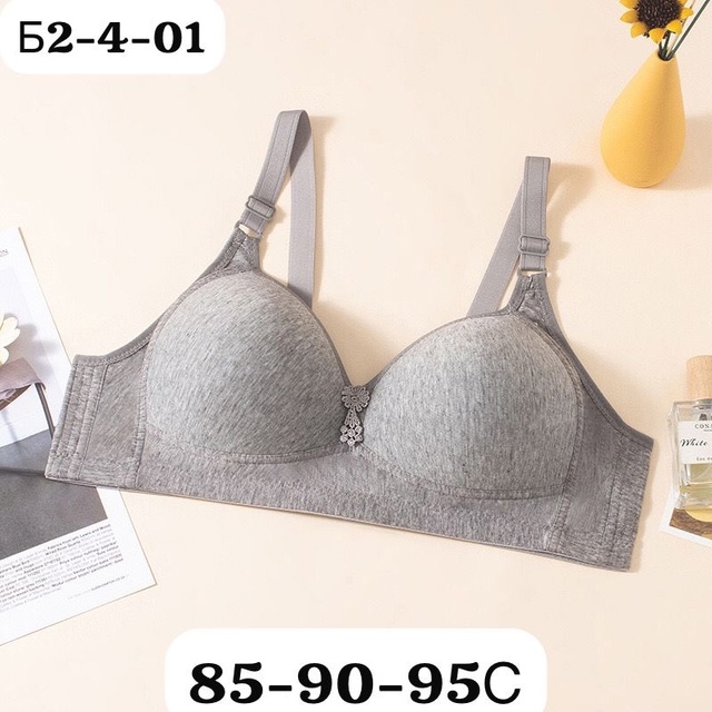 Хлопковые женские бюстгальтеры без косточек