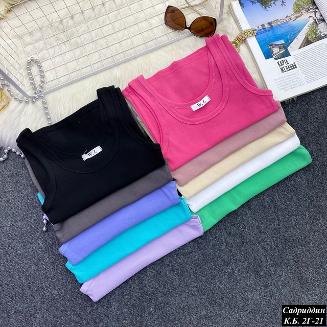 Трикотажные женские топы