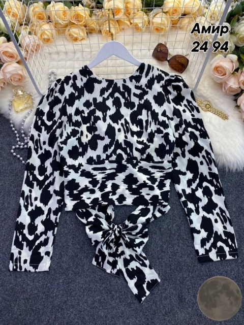 Женские блузки с принтом