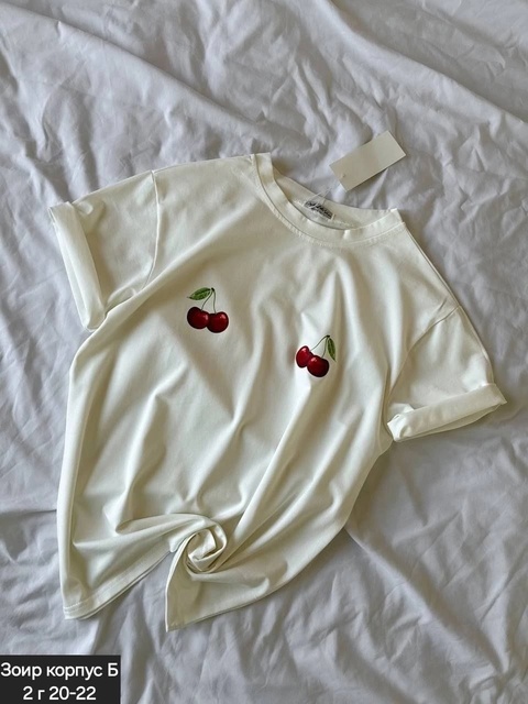 Женские футболки с принтом оверсайз