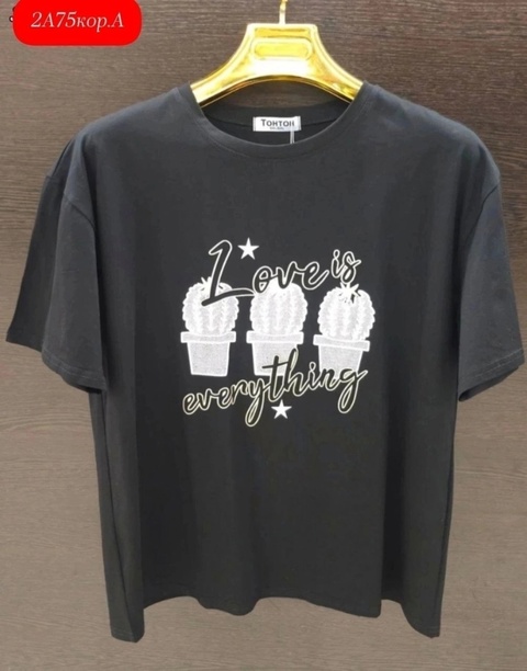 Женские футболки больших размеров оверсайз