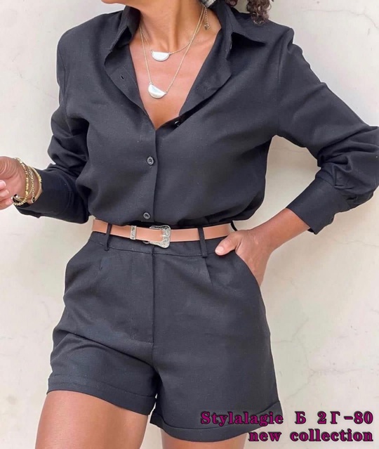 Женские костюмы льна