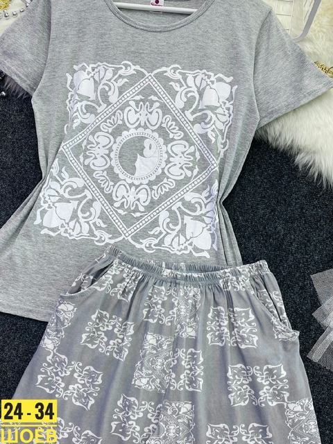 Хлопковые женские костюмы