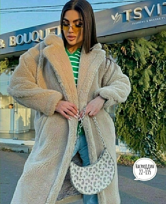 Трендовые зимние женские шубы тедди