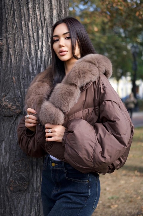 Женские пуховики