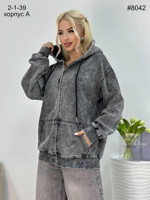 Хлопковые женские худи