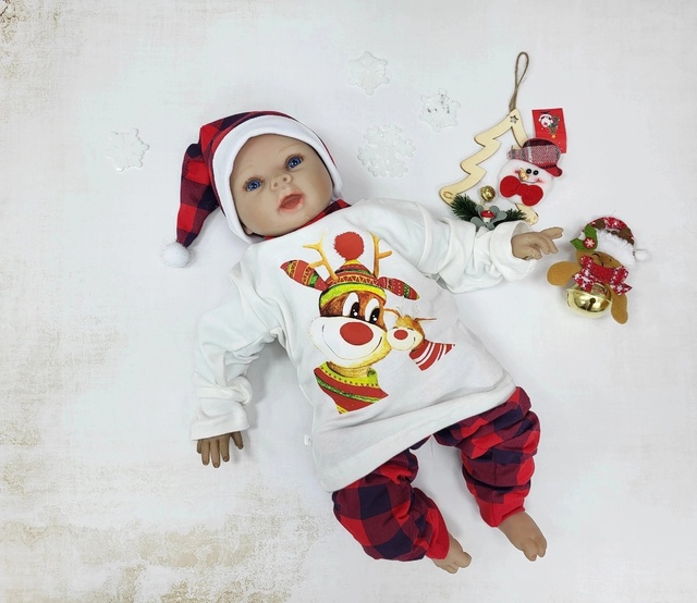 Новогодние детские пижамы