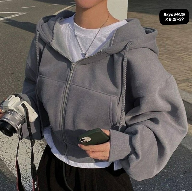 Базовые женские худи оверсайз