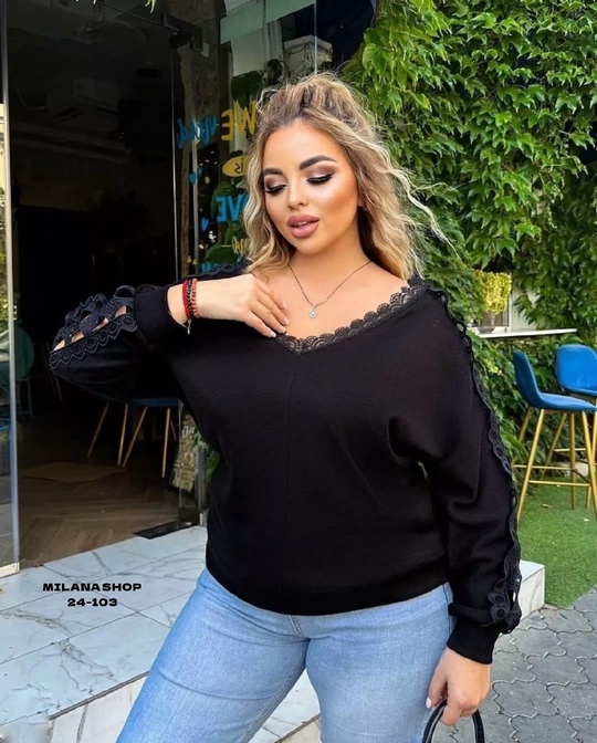 Трикотажные женские блузки