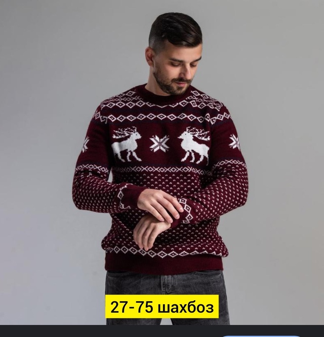 Вязаные мужские свитера