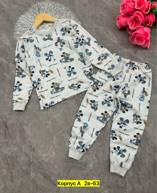 Хлопковые детские пижамы