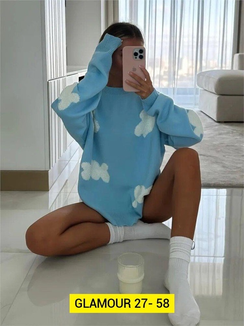 Вязаные женские туники