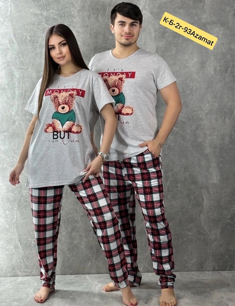 Хлопковые мужские пижамы
