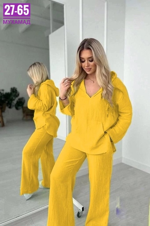 Лёгкие модные женские костюмы двойки