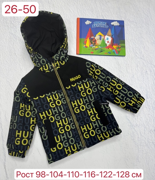 Весенние детские куртки