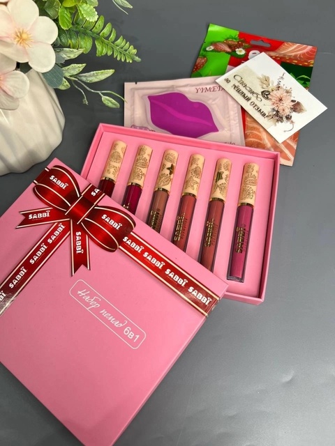 Помады для губ 6 в 1