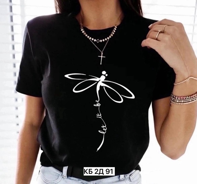 Хлопковые женские футболки