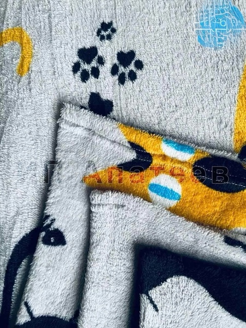 Пледы на флисе