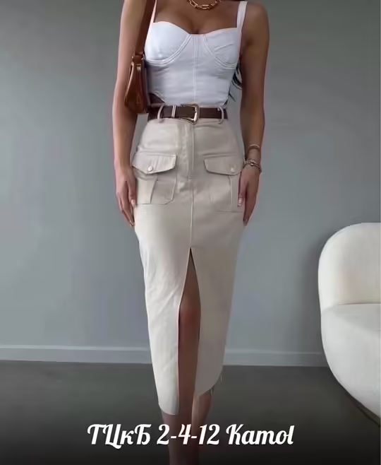 Джинсовые женские юбки