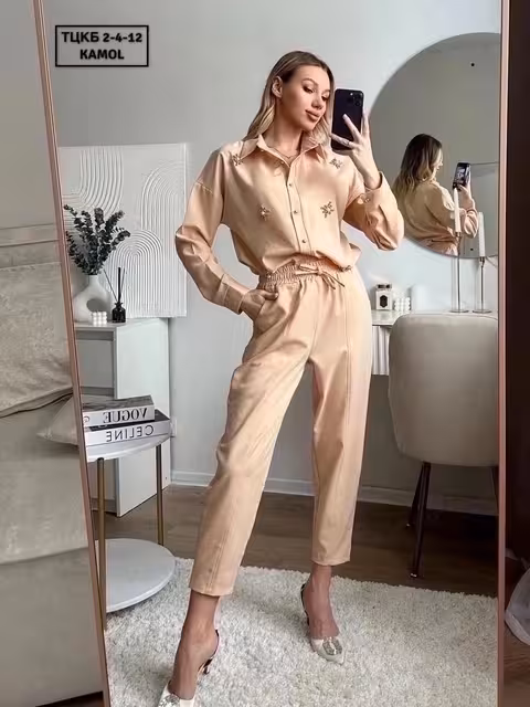Льняные женские костюмы