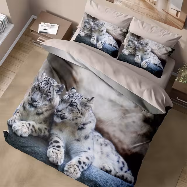Роскошное постельное бельё с принтом 3d