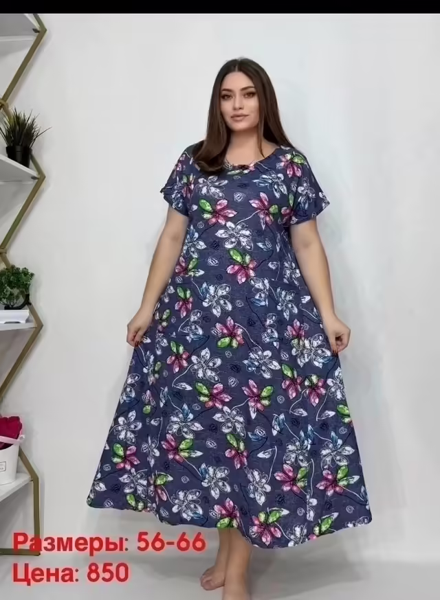Хлопковые женские платья