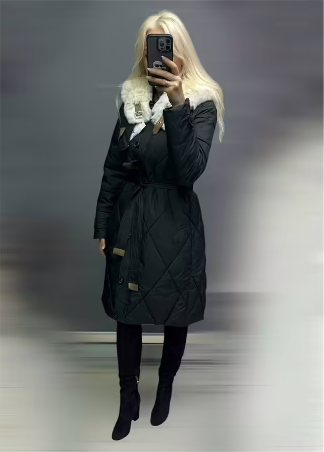 Стильные женские куртки с поясом