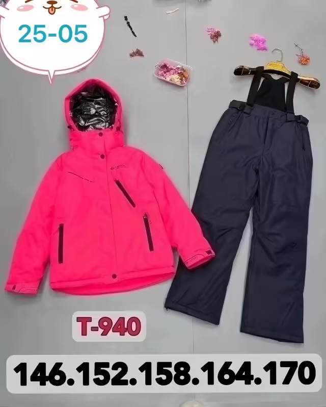 Мембранные зимние детские костюмы