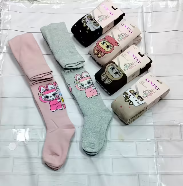 Махровые детские колготки
