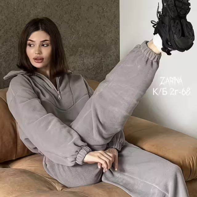 Двусторонние женские костюмы на флисе