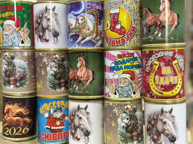 Новогодние женские носки