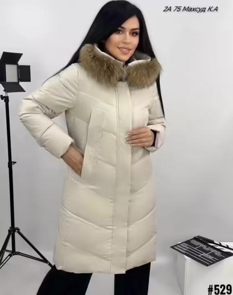 Натуральные женские куртки с мехом с натуральным мехом