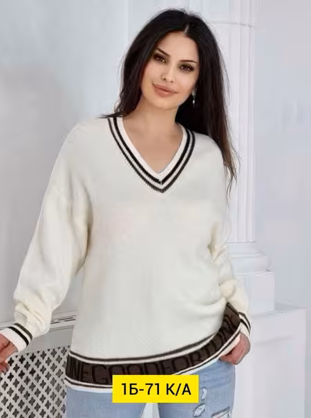 Вязаные женские свитера