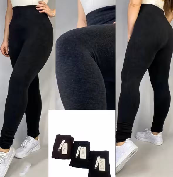 Женские лосины с мехом