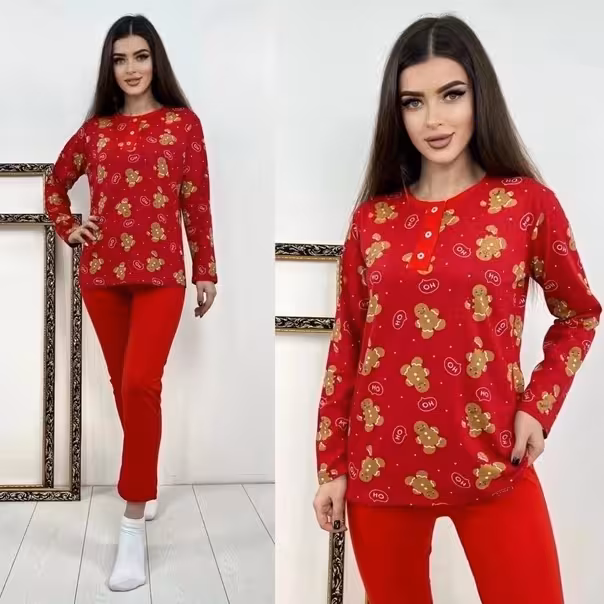 Хлопковые женские пижамы
