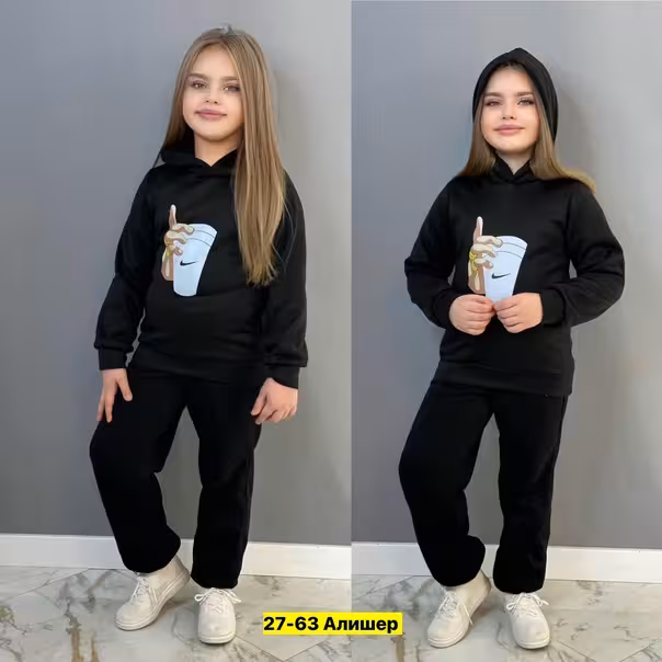 Детские костюмы двойки из флиса