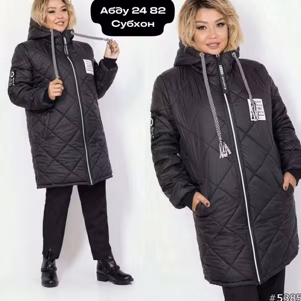 Зимние шикарные женские куртки