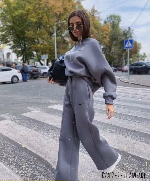 Женские костюмы двойки из флиса